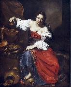 Nicolas Regnier Allegory of Vanity oil painting